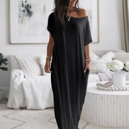 Culture® | Oversized Off-Shoulder Casual Dress