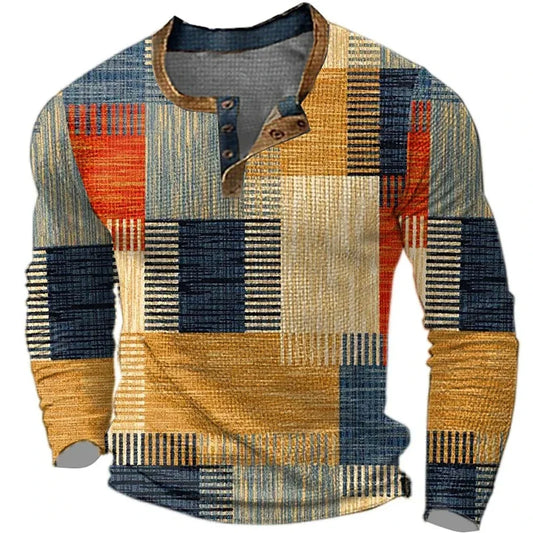 Culture® | Colourblock Long Sleeve Comfort Shirt for Men