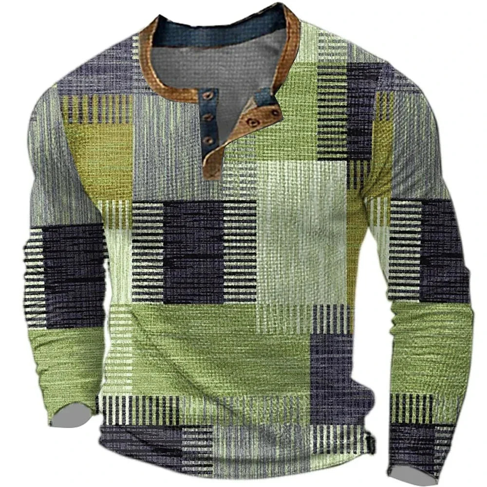Culture® | Colourblock Long Sleeve Comfort Shirt for Men