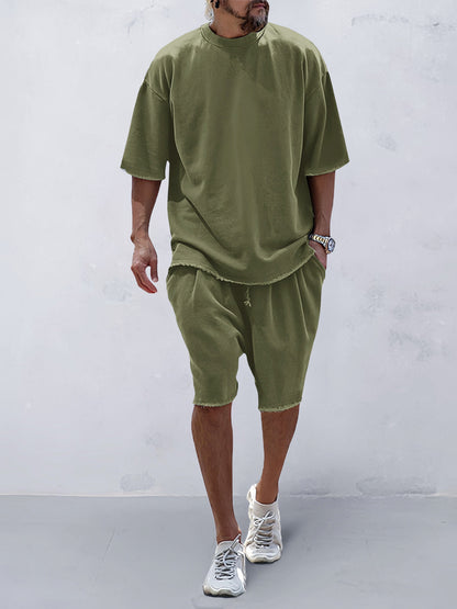 Culture® | Casual Loose Fit Solid Sports Sets