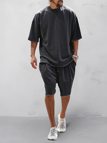Culture® | Casual Loose Fit Solid Sports Sets