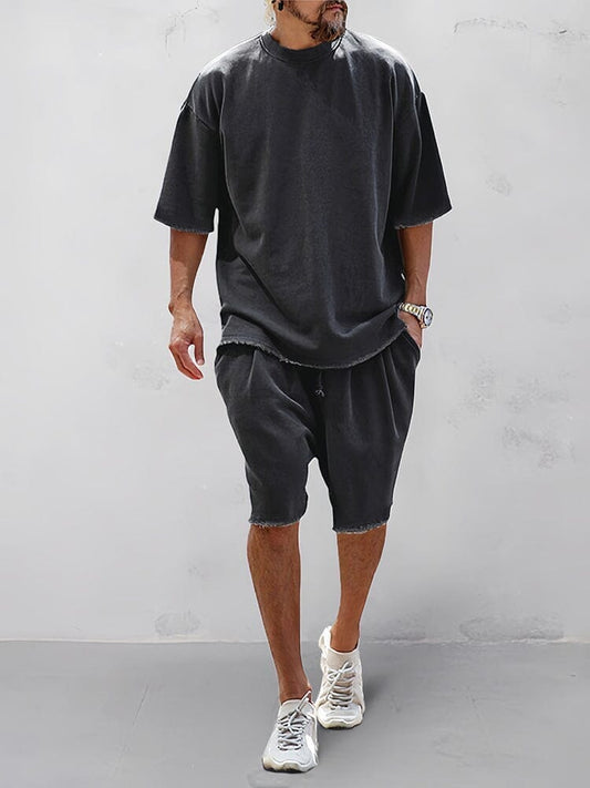 Culture® | Casual Loose Fit Solid Sports Sets
