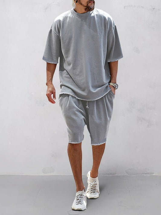Culture® | Casual Loose Fit Solid Sports Sets