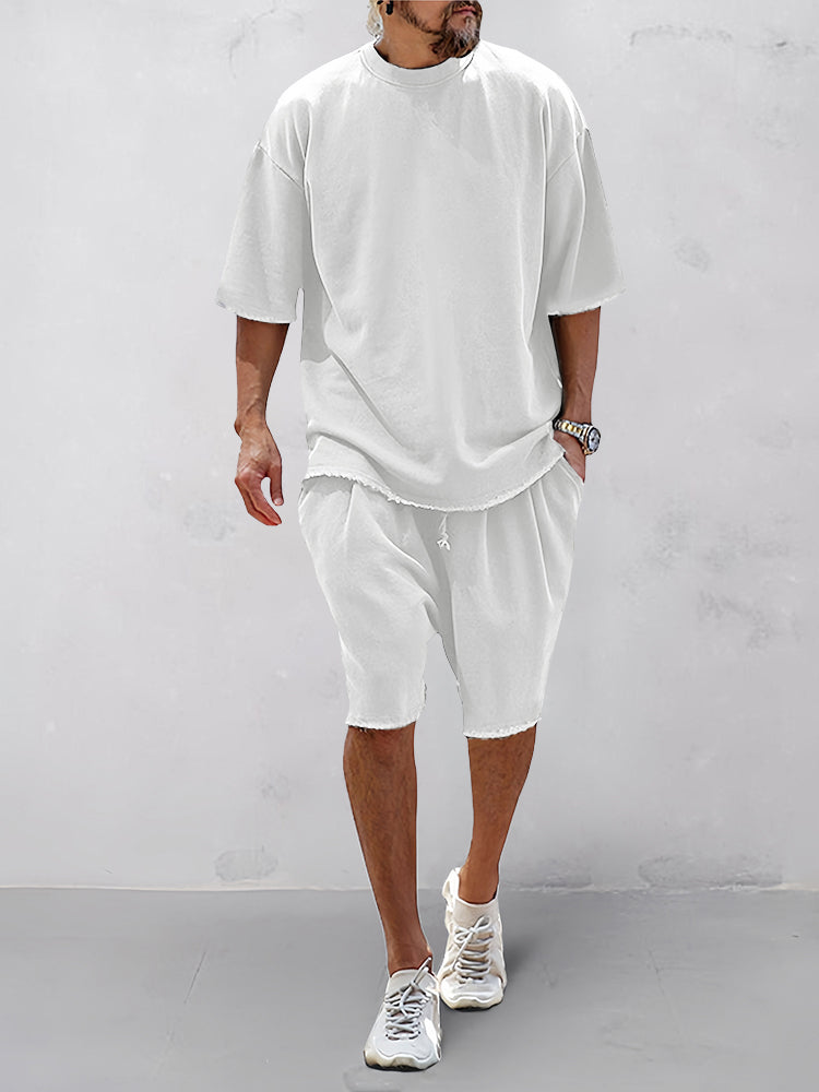 Culture® | Casual Loose Fit Solid Sports Sets