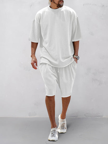 Culture® | Casual Loose Fit Solid Sports Sets