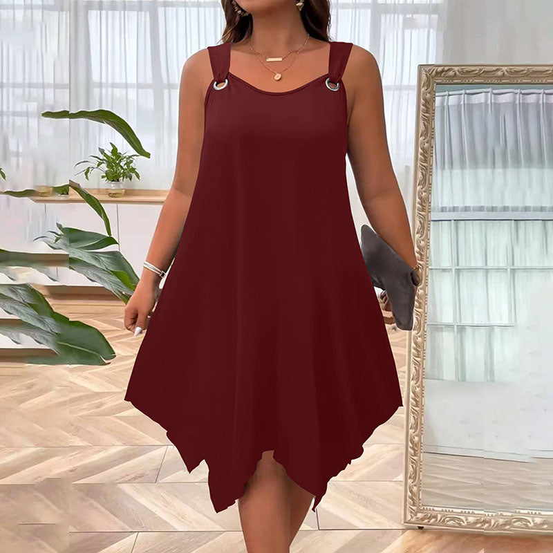Culture® | Plus-size Sleeveless Loose-fitting Dress