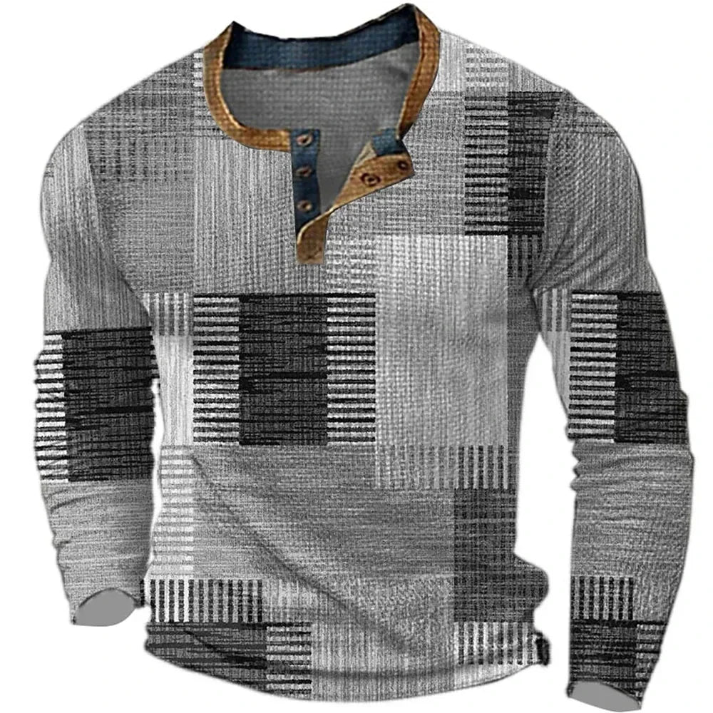 Culture® | Colourblock Long Sleeve Comfort Shirt for Men