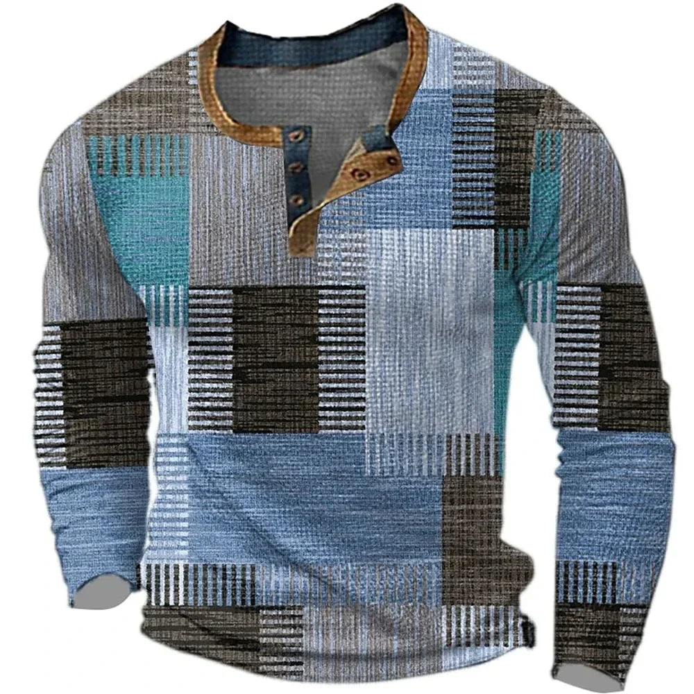 Culture® | Colourblock Long Sleeve Comfort Shirt for Men