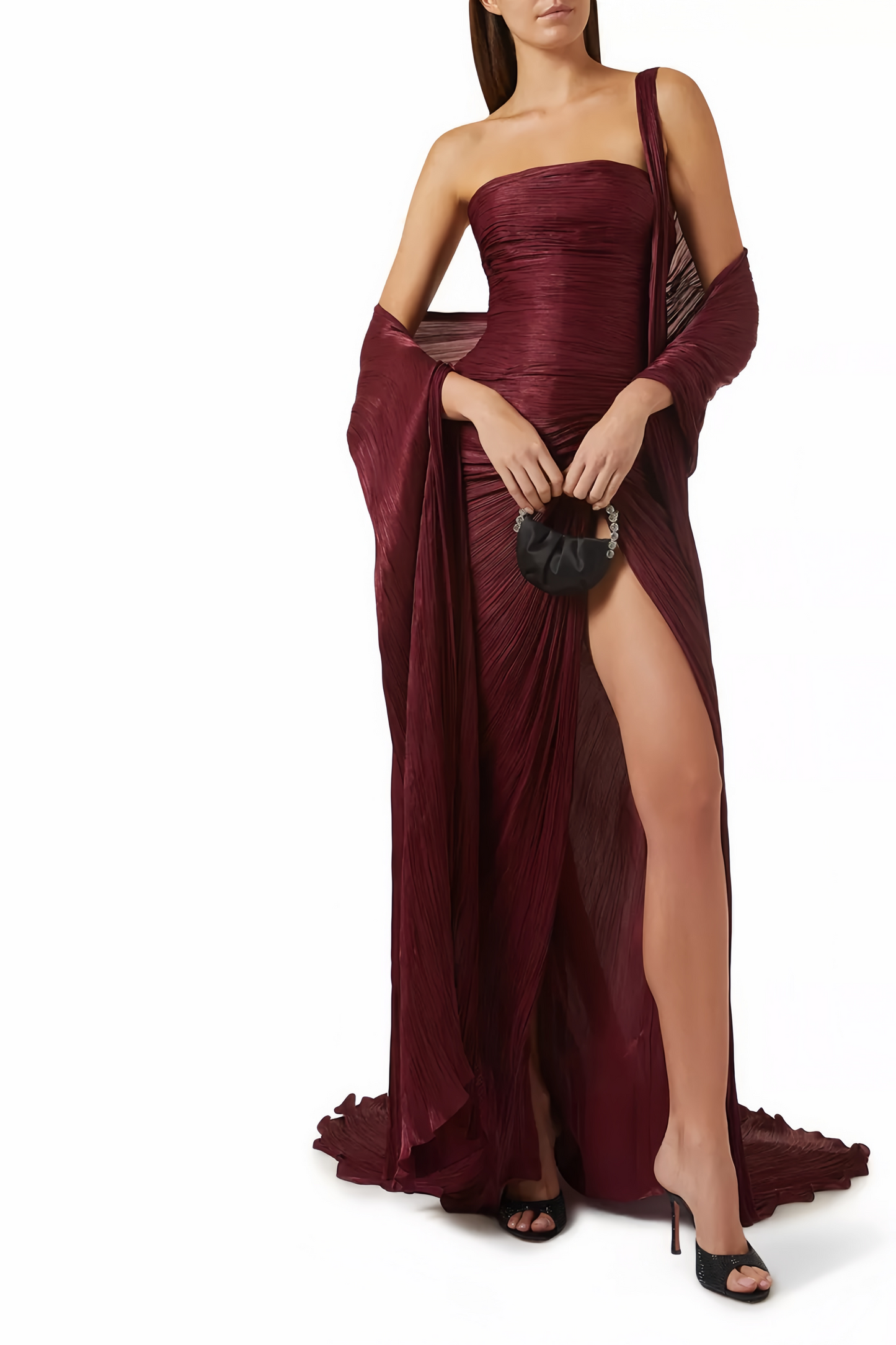 Culture® | Regal Pleated Maxi Dress