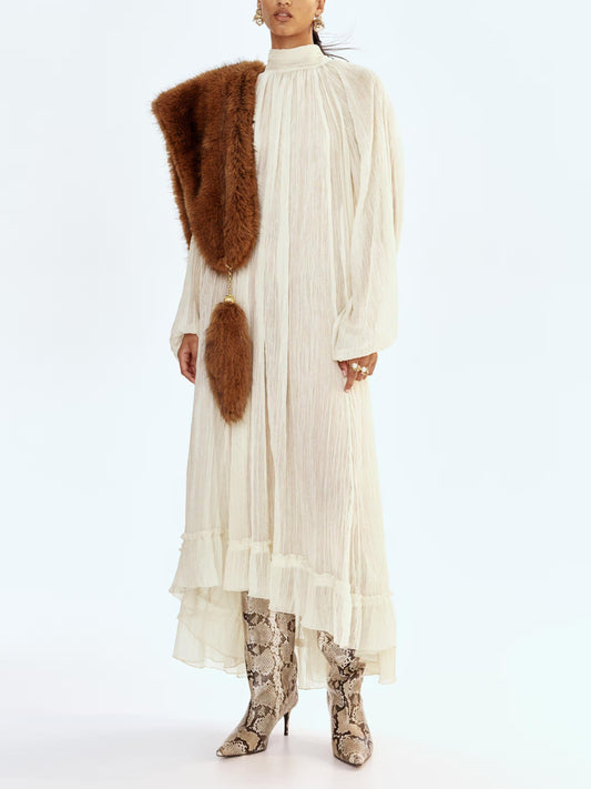 Culture® | Grace Crème Maxi Dress