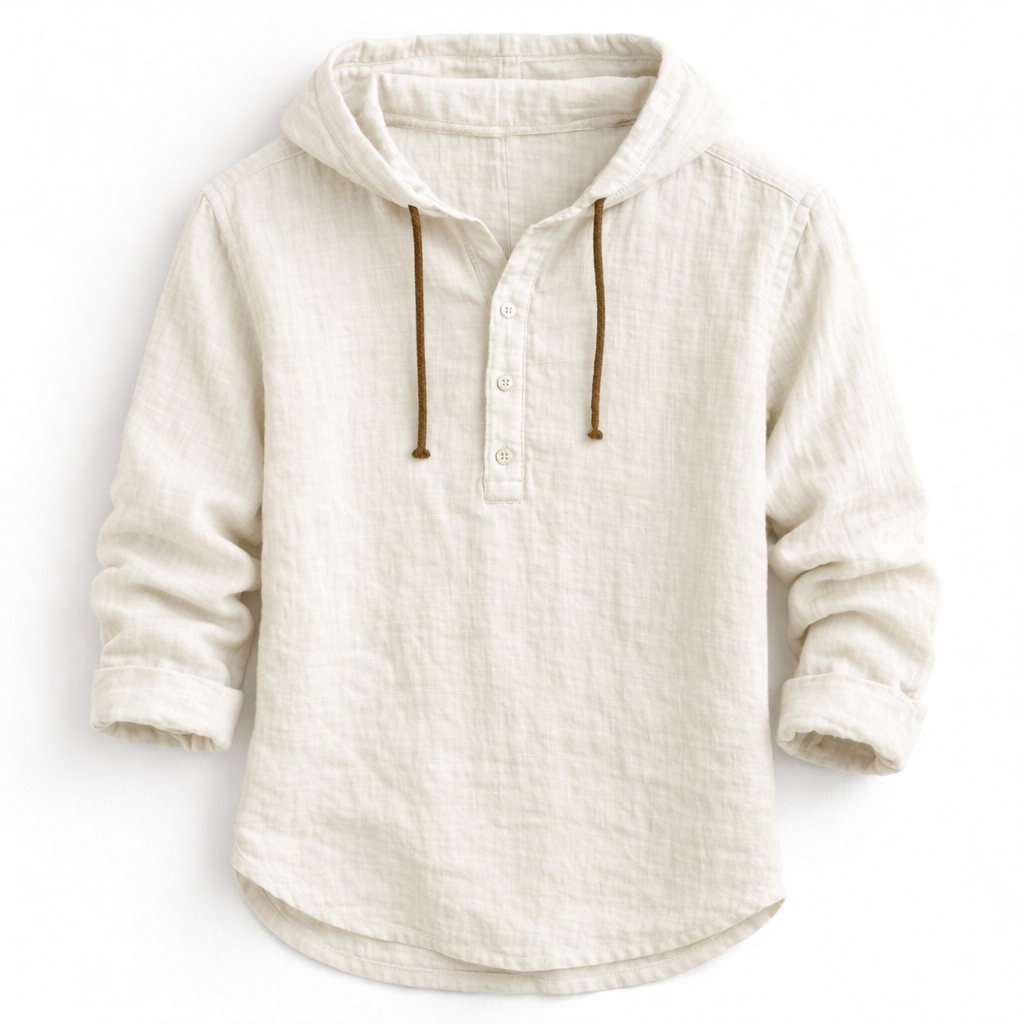 Culture® | Linen Hooded Shirt – Effortless Luxury for Every Season