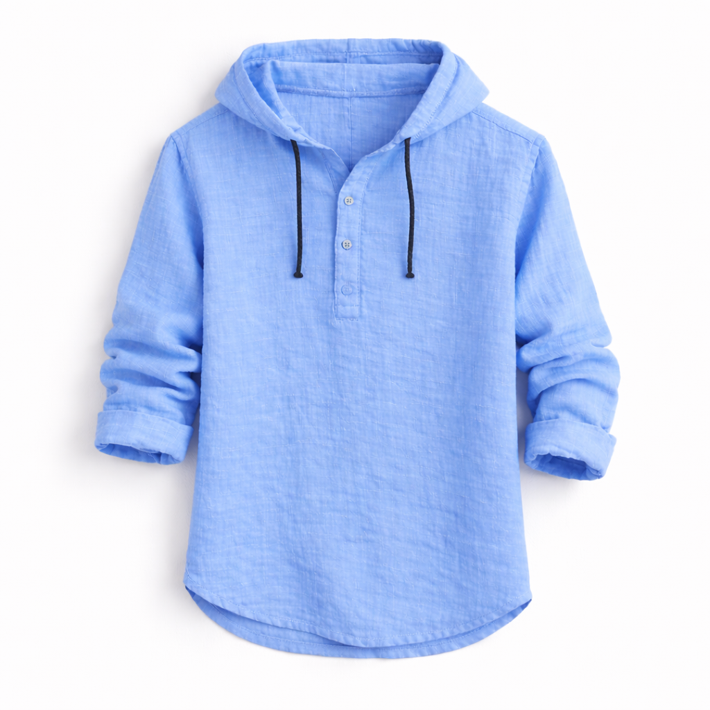 Culture® | Linen Hooded Shirt – Effortless Luxury for Every Season