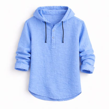 Culture® | Linen Hooded Shirt – Effortless Luxury for Every Season