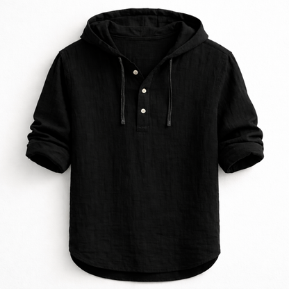 Culture® | Linen Hooded Shirt – Effortless Luxury for Every Season