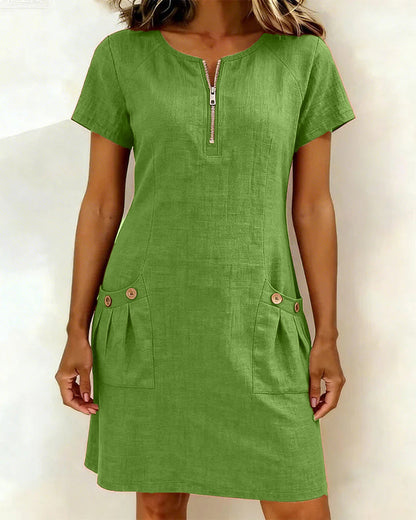 Culture® | Cotton Zip Pocket Dress