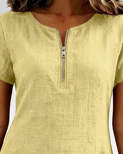 Culture® | Cotton Zip Pocket Dress
