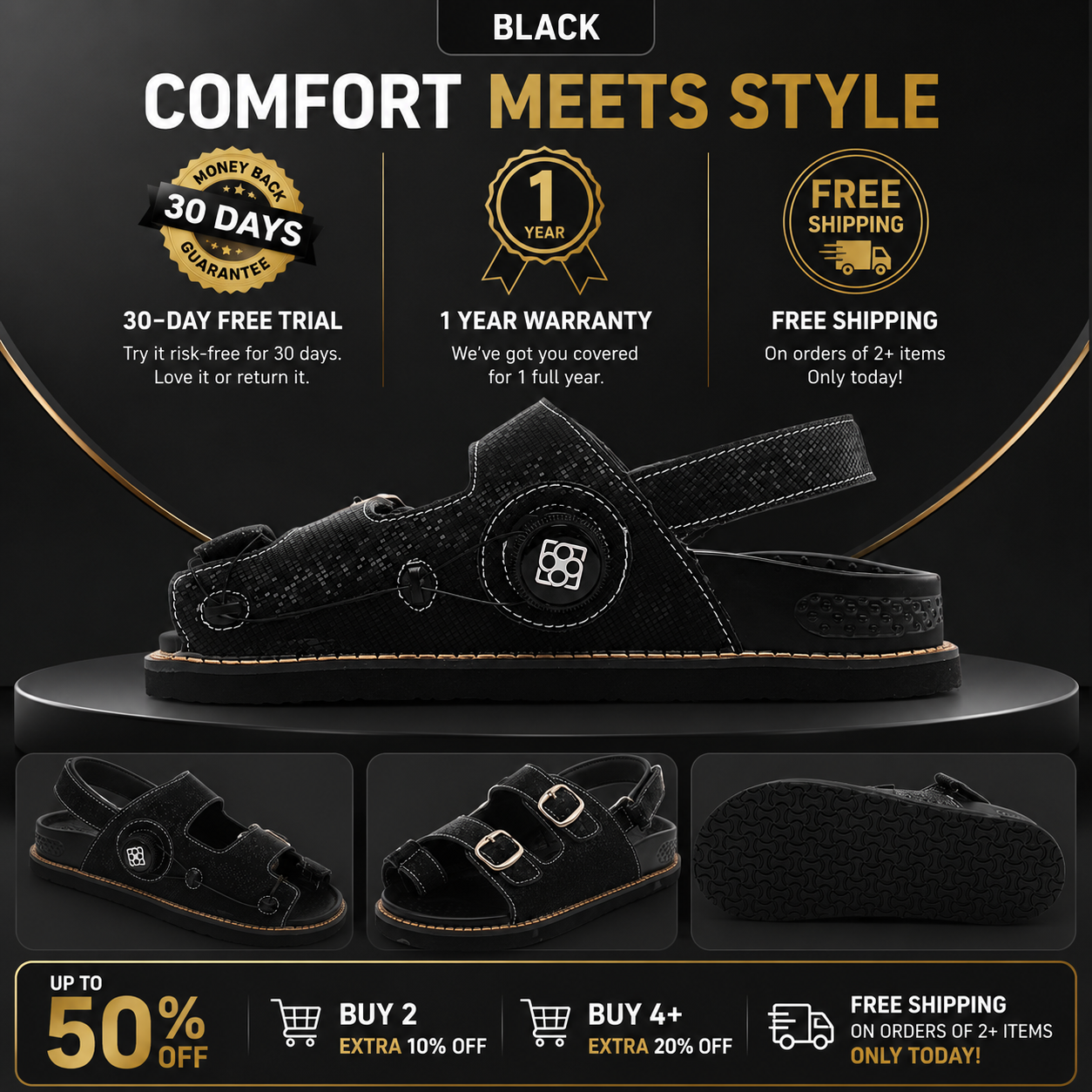 Culture® | AlignPro Orthopedic Support Sandals