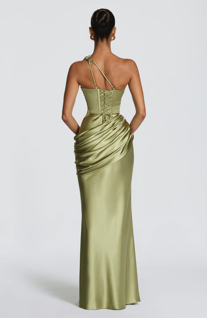 Culture® | Maxi Dress - Light Olive