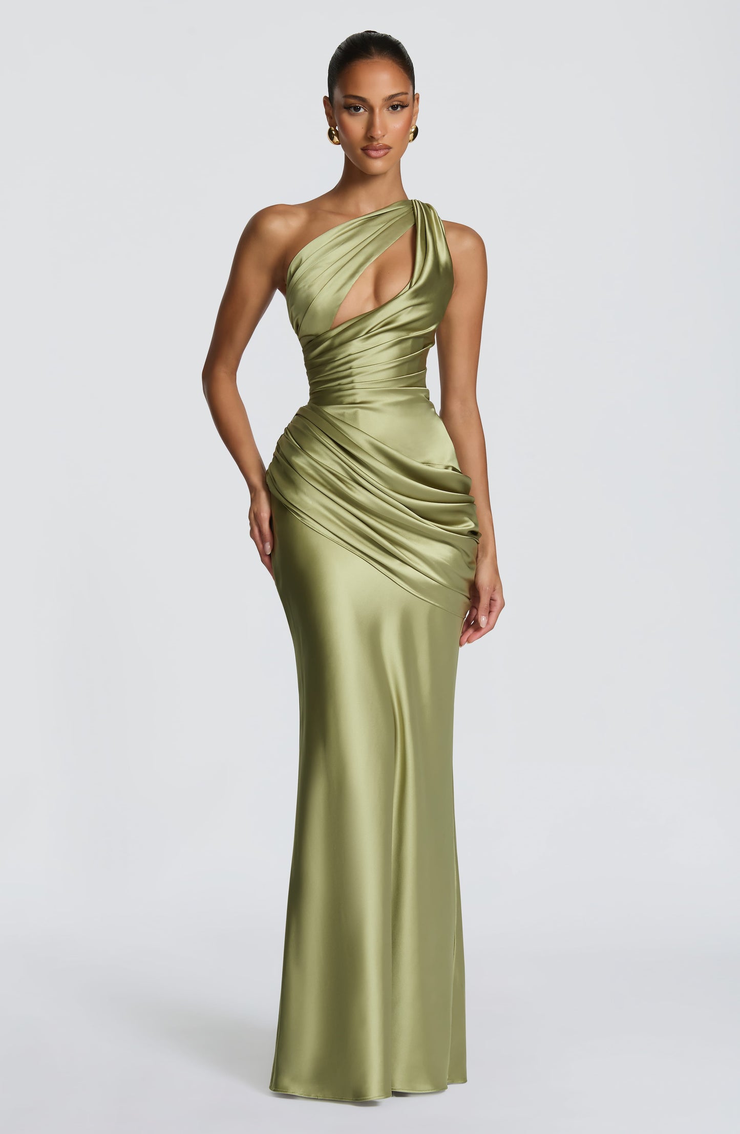 Culture® | Maxi Dress - Light Olive