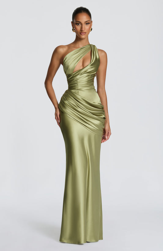 Culture® | Maxi Dress - Light Olive