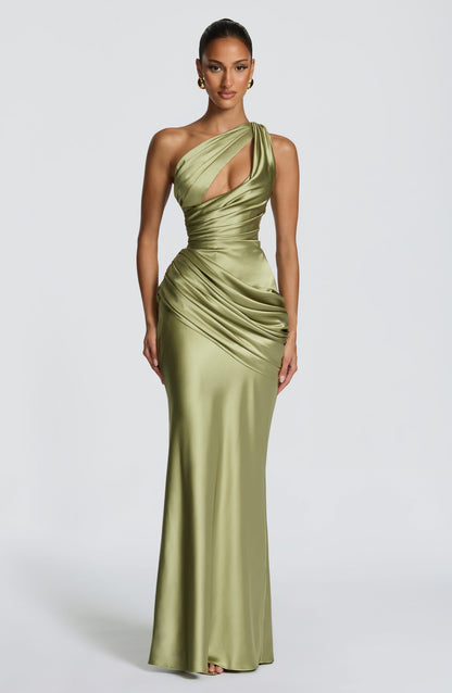 Culture® | Maxi Dress - Light Olive