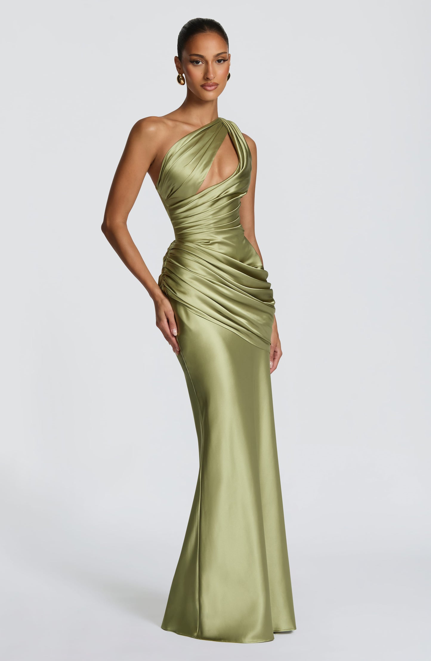 Culture® | Maxi Dress - Light Olive