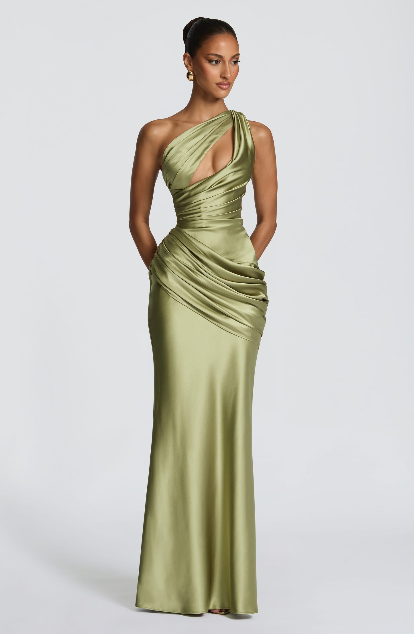 Culture® | Maxi Dress - Light Olive