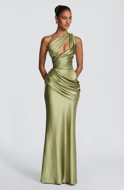 Culture® | Maxi Dress - Light Olive