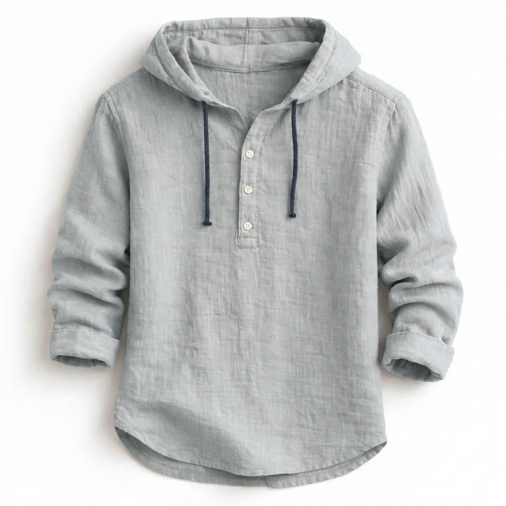 Culture® | Linen Hooded Shirt – Effortless Luxury for Every Season
