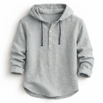 Culture® | Linen Hooded Shirt – Effortless Luxury for Every Season