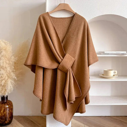 Culture® | Wool Blend Poncho Scarf