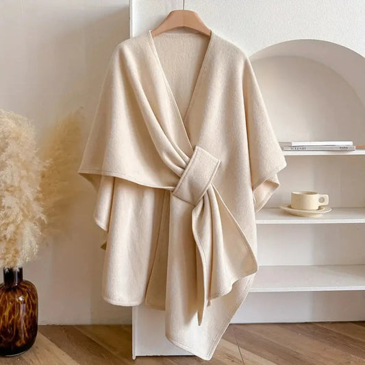 Culture® | Wool Blend Poncho Scarf