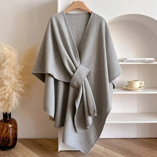 Culture® | Wool Blend Poncho Scarf