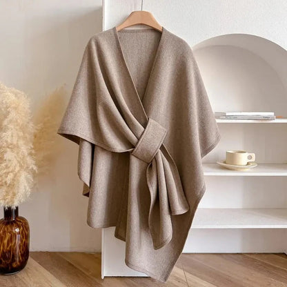 Culture® | Wool Blend Poncho Scarf