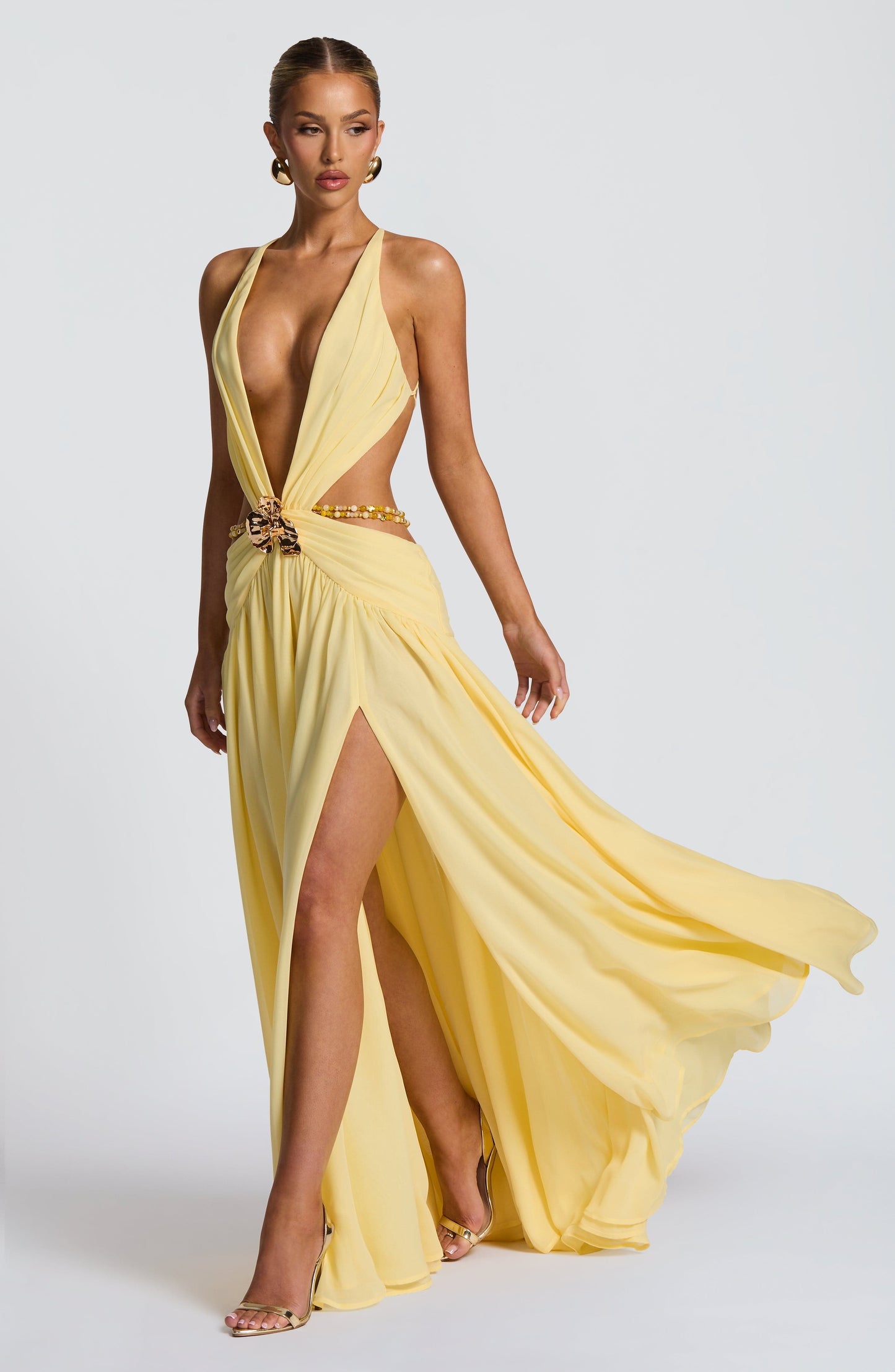 Culture® | Indianna Maxi Dress - Lemon