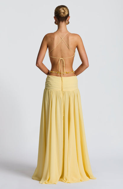 Culture® | Indianna Maxi Dress - Lemon