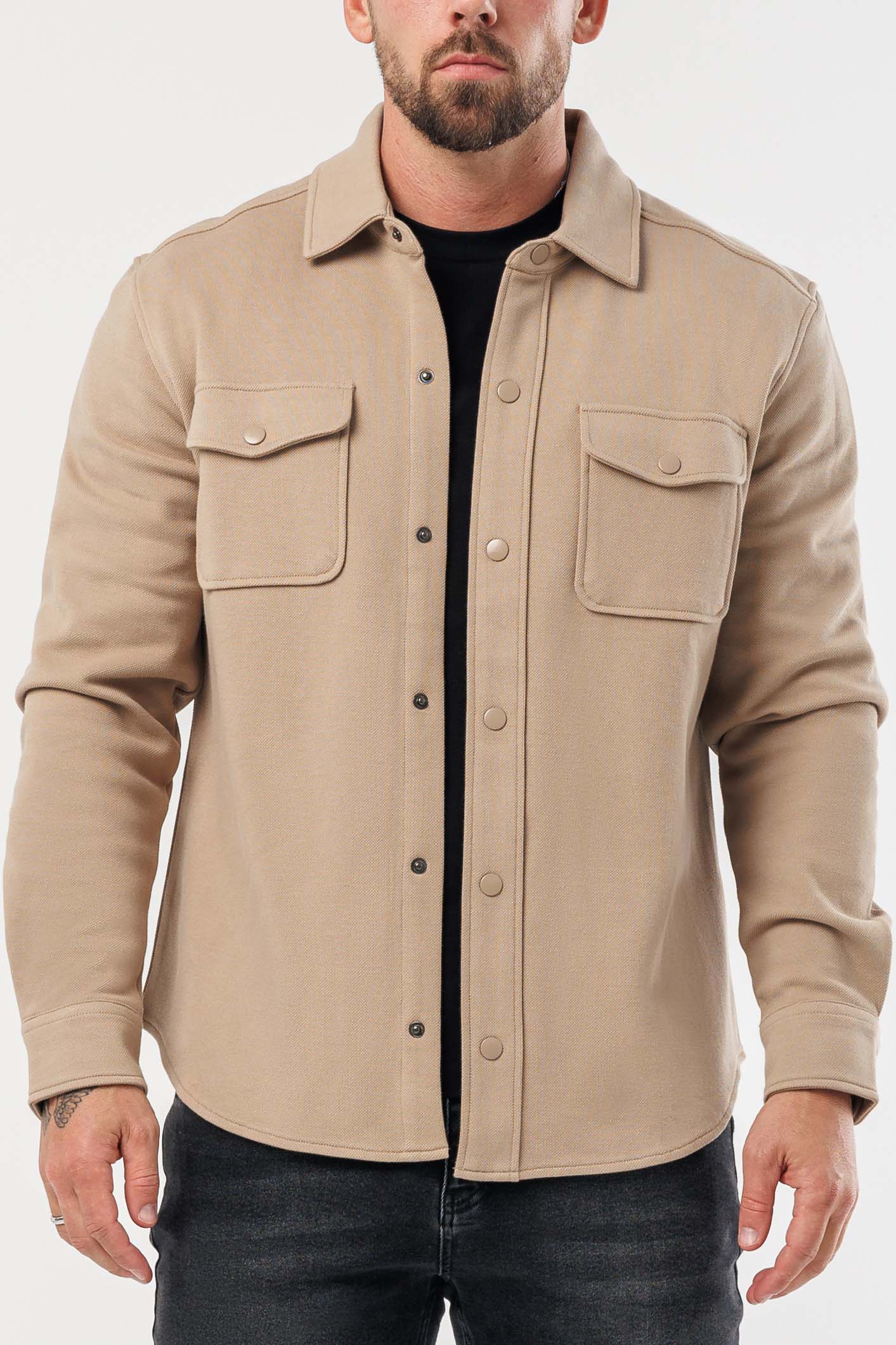 Culture® | Cotton Overshirt - Beige
