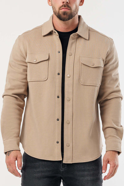 Culture® | Cotton Overshirt - Beige