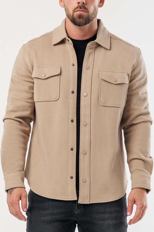 Culture® | Cotton Overshirt - Beige