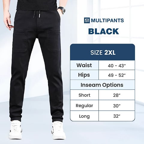 Culture® | High Stretch Multi-pocket Durable Cargo Pants