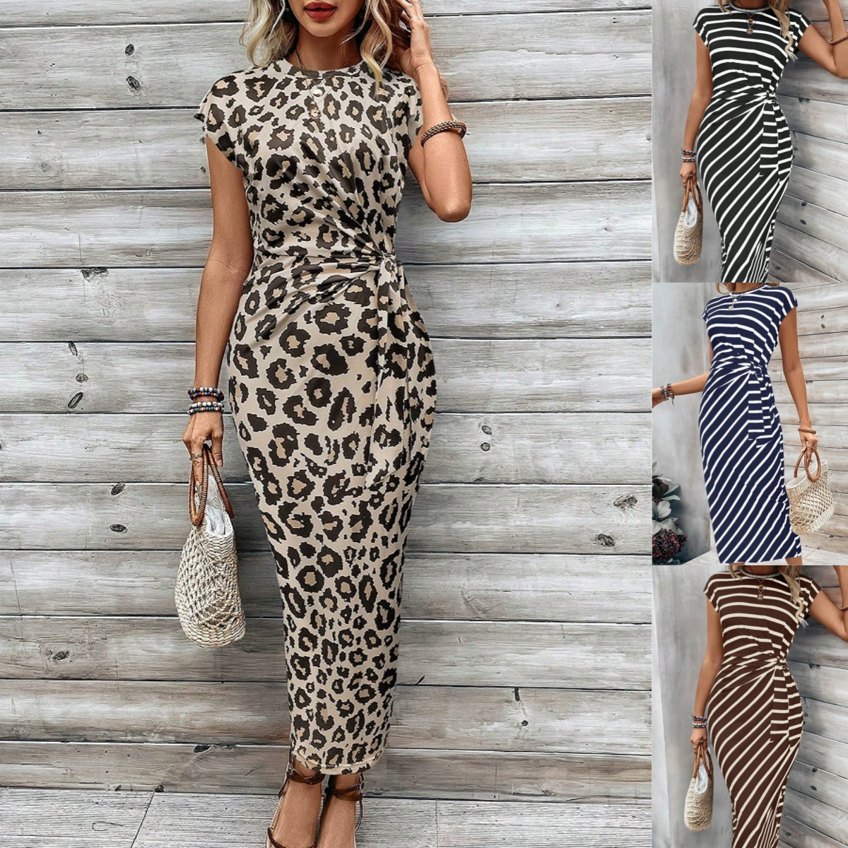 Culture® | Tie-Waist Maxi Dress