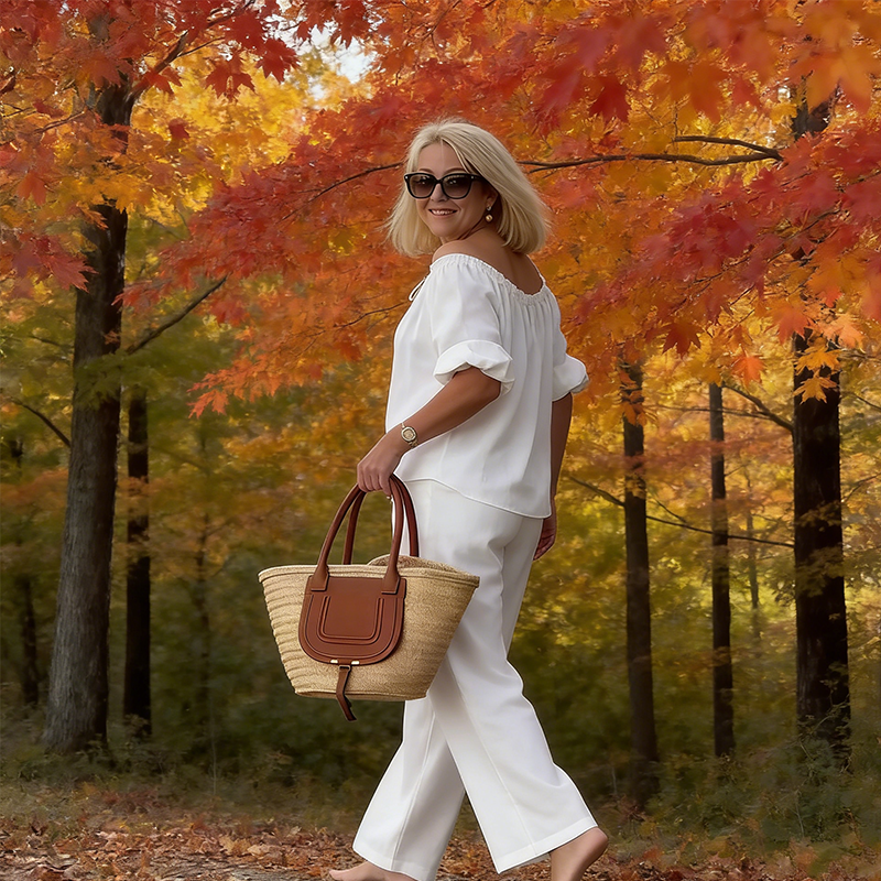 Culture® | Women's Linen Top & Pants 2-Piece Set